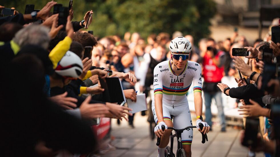 Fährt in seiner eigenen Liga: Tadej Pogacar Fährt in seiner eigenen Liga: Tadej Pogacar