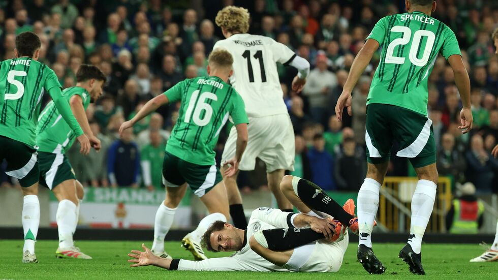 Es ging hart zur Sache in Belfast. Es ging hart zur Sache in Belfast.