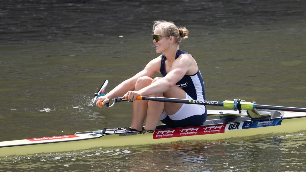 Alexandra Föster ruderte bei der WM erstmals in einem A-Finale. (Archivbild) 