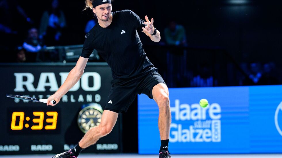 Alexander Zverev fordert im Finale von Wien Jannik Sinner.
