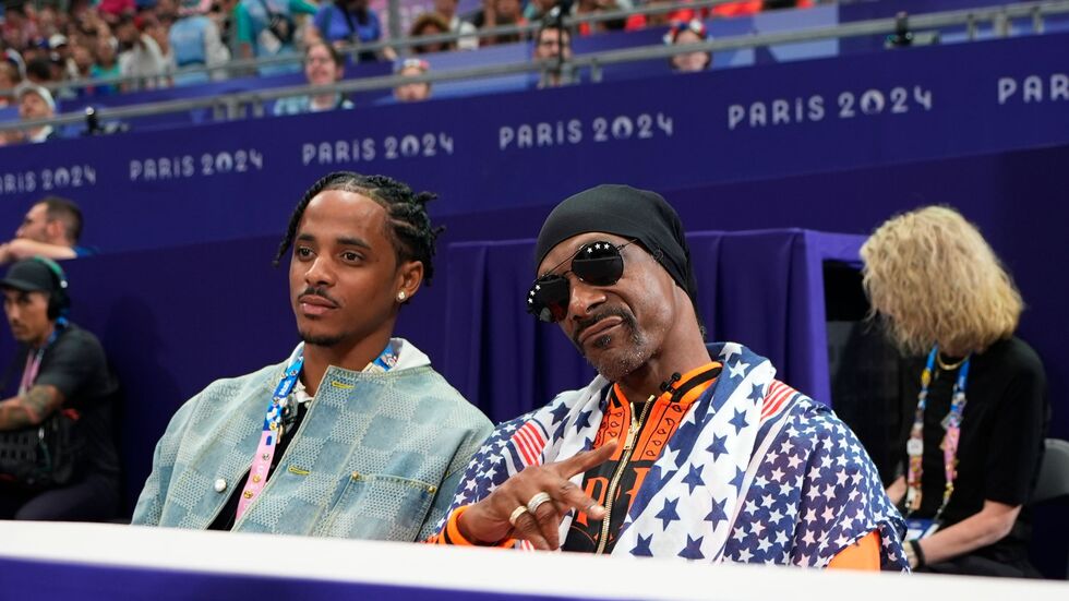 Snoop Dogg (r) sorgte für hohe TV-Quoten bei NBC. Snoop Dogg (r) sorgte für hohe TV-Quoten bei NBC.