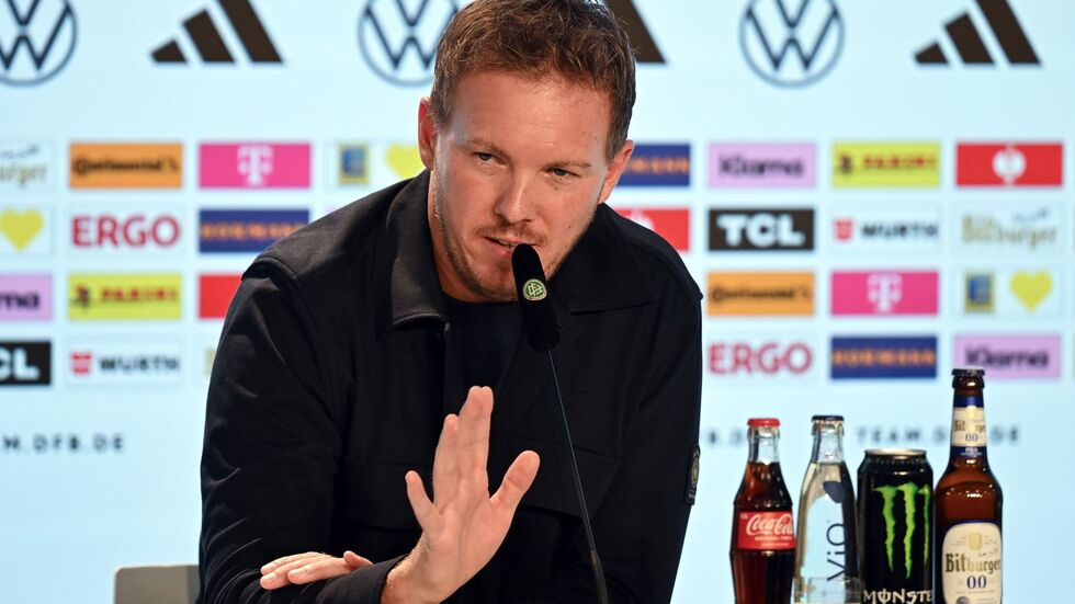 Julian Nagelsmann berichtet über seine Torwart-Pläne. 