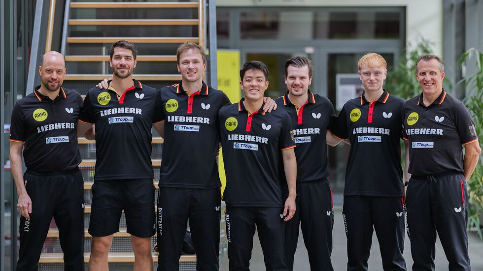 Das deutsche EM-Team.