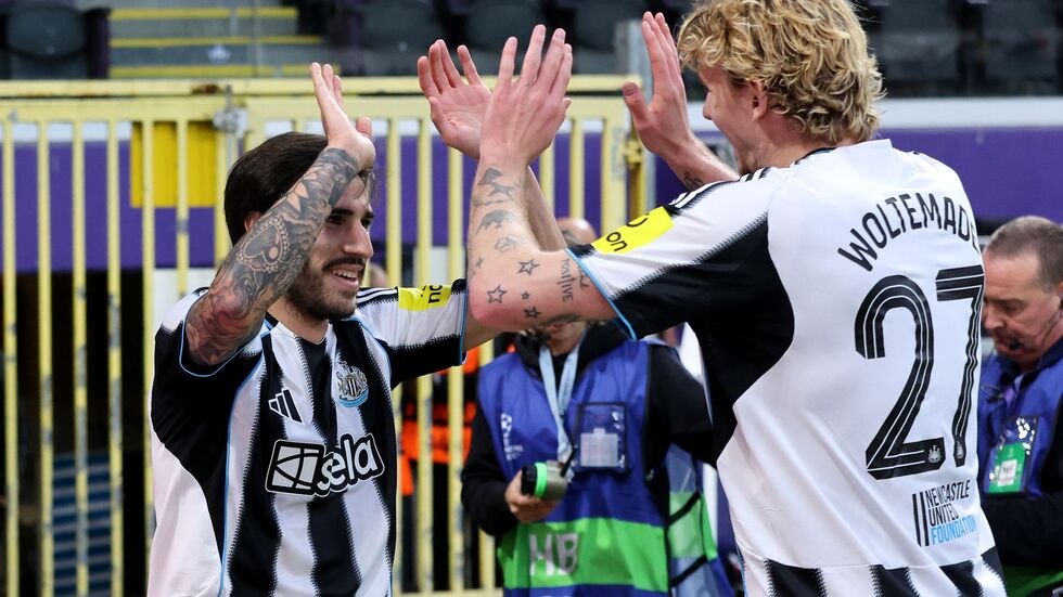 Nick Woltemade traf für Newcastle zur 1:0-Führung. Nick Woltemade traf für Newcastle zur 1:0-Führung.