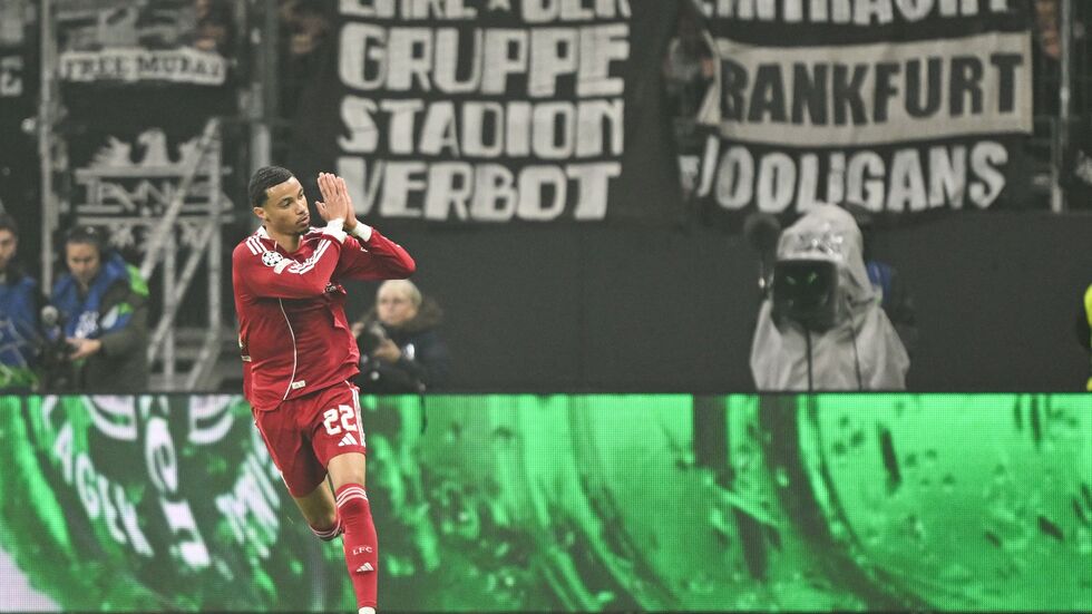 Kein großer Jubel: Der ehemalige Frankfurter Ekitiké nach dem 1:1