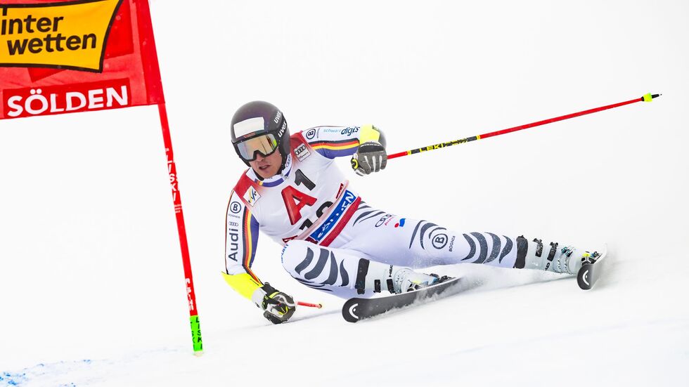 Bester Deutscher beim Saisonauftakt in Sölden: Anton Grammel.