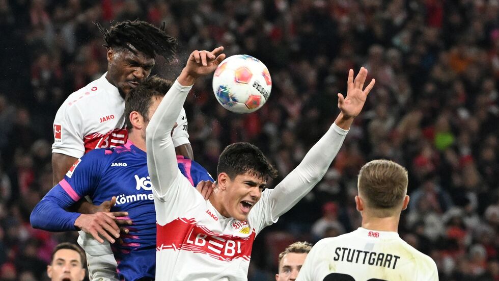 Nach dieser Szene gab es Strafstoß für Mainz.