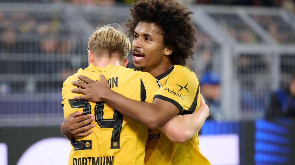 Adeyemi (rechts) machte erneut ein starkes Spiel. Adeyemi (rechts) machte erneut ein starkes Spiel.