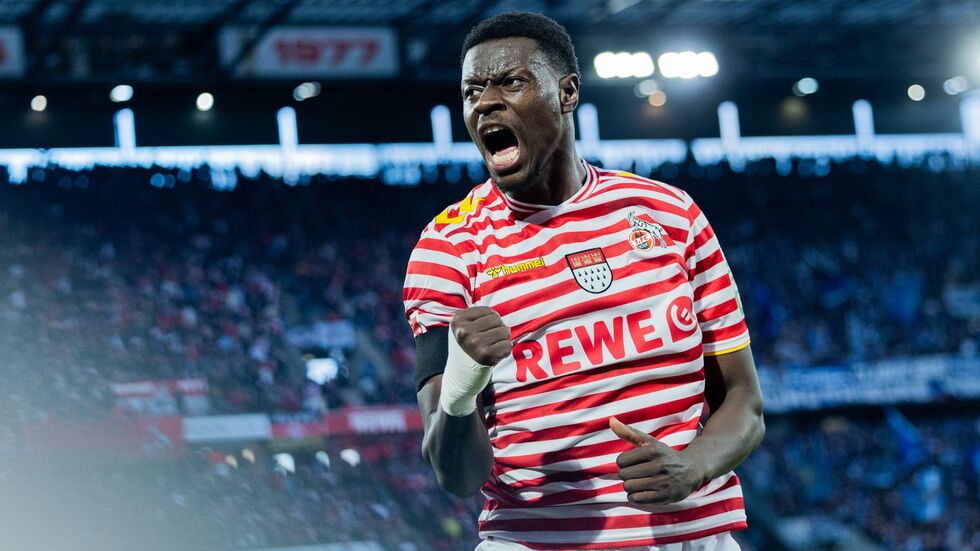 Torschütze zur Kölner 1:0-Führung: Ragnar Ache