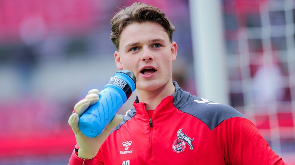  Jonas Urbig spielte viele Jahre für den 1. FC Köln. (Archivfoto)