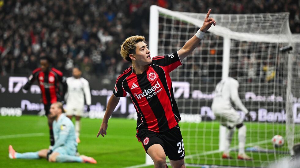 Erzielte das Siegtor für Frankfurt: Ritsu Doan.