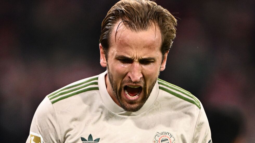 100 Tore in 104 Pflichtspielen für den FC Bayern: Harry Kane feiert seinen Rekord.