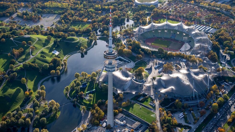 Das Olympiazentrum mit dem ikonischen Olympiastadion soll das Zentrum der Spiele in München werden.