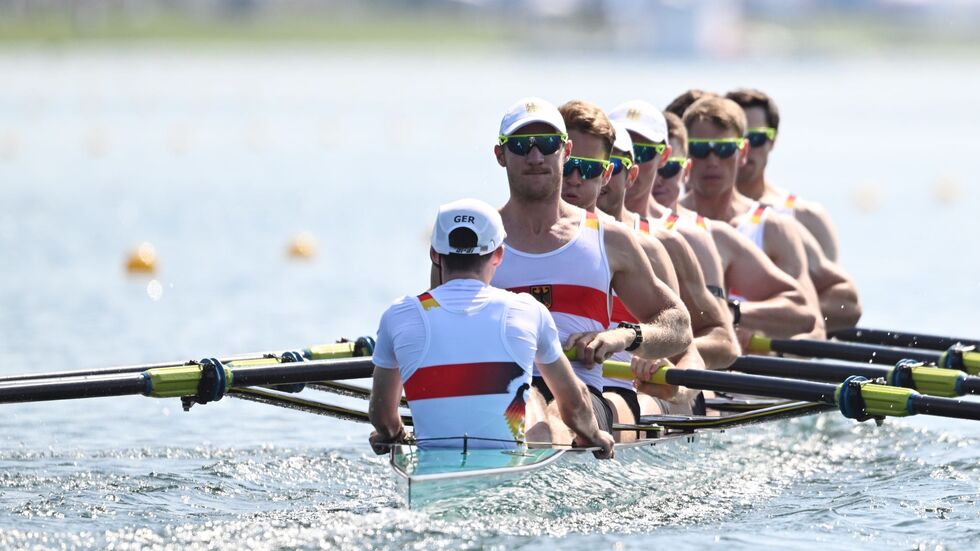 Der Deutschland-Achter als Flaggschiff der Ruder-Mannschaft. (Archivbild)