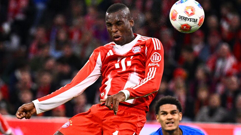 Nicolas Jackson köpft sein Premieren-Tor in der Bundesliga. 