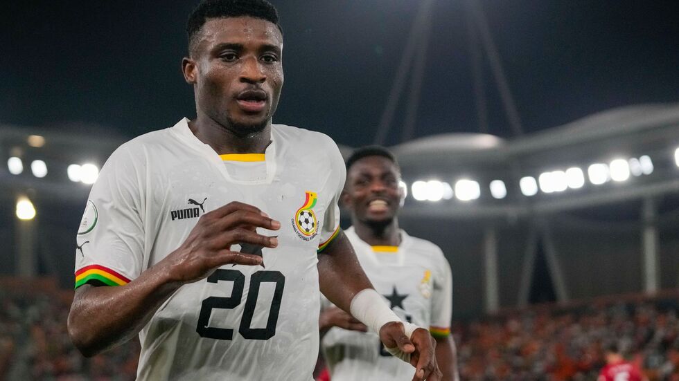Tottenham-Star Mohammed Kudus hat mit Ghana den Sprung zur WM geschafft. (Archivbild) Tottenham-Star Mohammed Kudus hat mit Ghana den Sprung zur WM geschafft. (Archivbild)