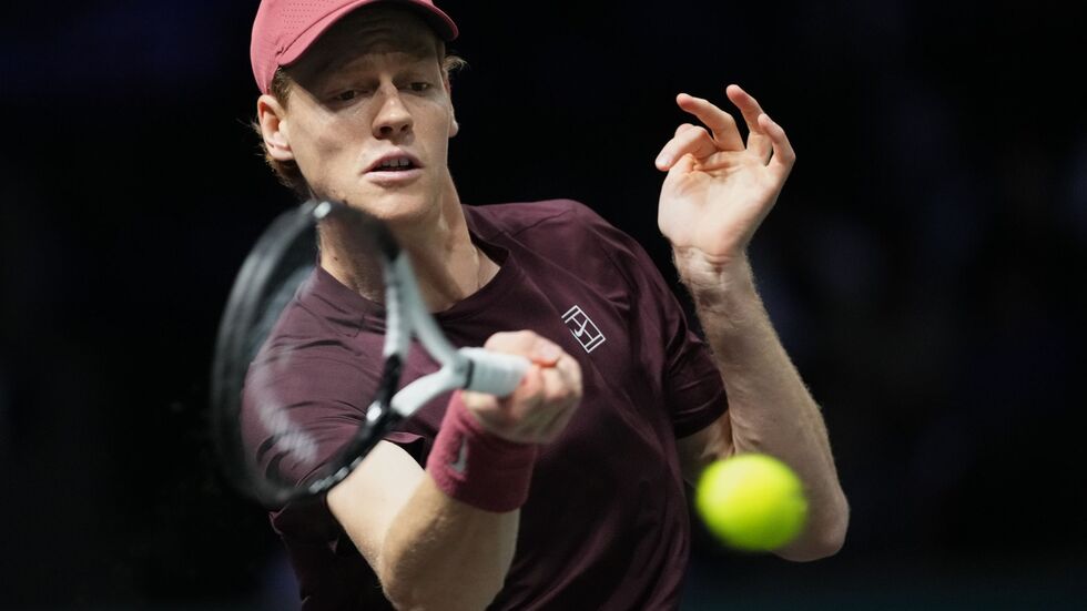 Jannik Sinner steht in Paris vor seinem nächsten Turniersieg. Jannik Sinner steht in Paris vor seinem nächsten Turniersieg.