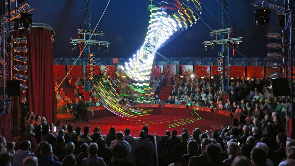 Eine beliebte Nummer war in diesem Jahr das "Todesrad" aus Bulgarien. © Ralph Köhler/propicture