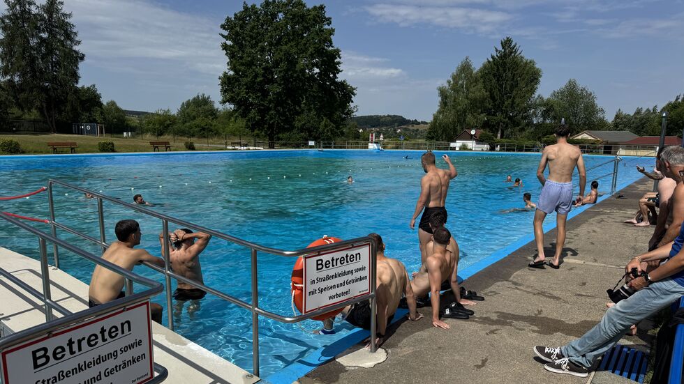 Einmal ab ins kühle Nass!