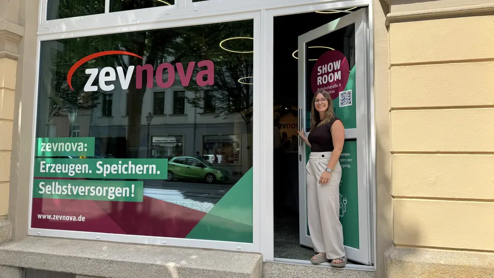 Showroom der ZEV auf der Bahnhofstraße