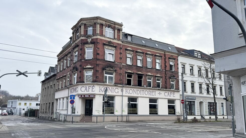 Brandhaus am Freitagmorgen