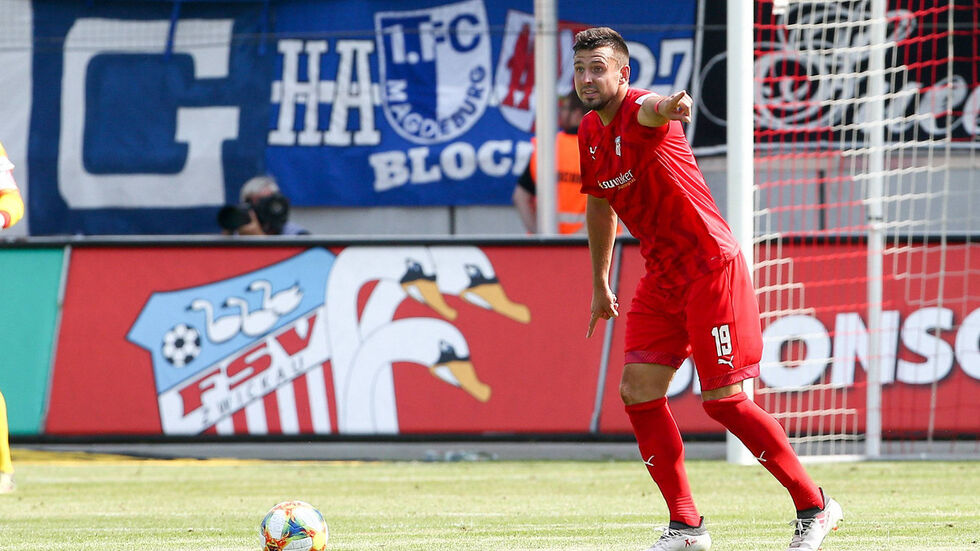 Davy Frick in Aktion © imago images/ picture point