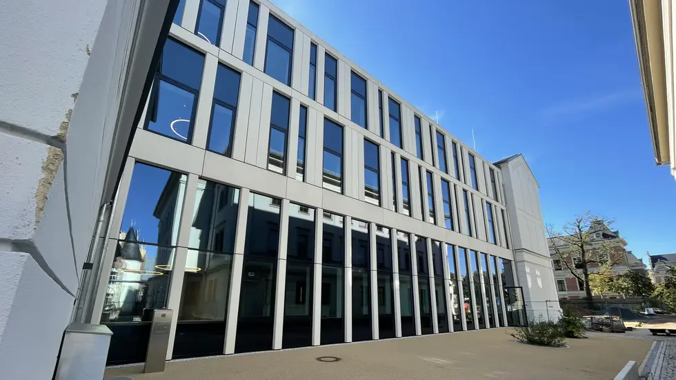 Ansicht vom Schulgässchen aus