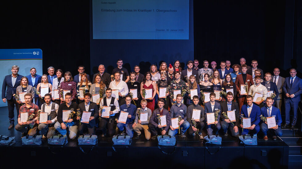 Das sind die besten Handwerksgesellen Sachsens Das sind die besten Handwerksgesellen Sachsens