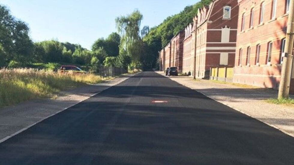 Archivfoto der 2022 mit Kaltbauweise hergerichteten Brauereistraße. 