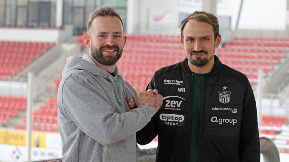 Jan-Marc Schneider und Toni Wachsmuth in der GGZ Arena
