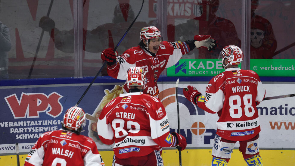 Torjubel bei den Eispiraten 