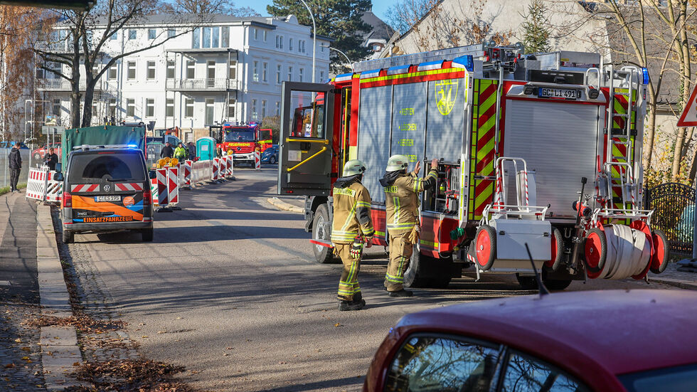 Einsatzort Waldenburger Straße Einsatzort Waldenburger Straße