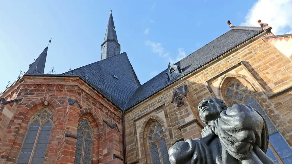 Die Katharinenkirche in der Innenstadt.