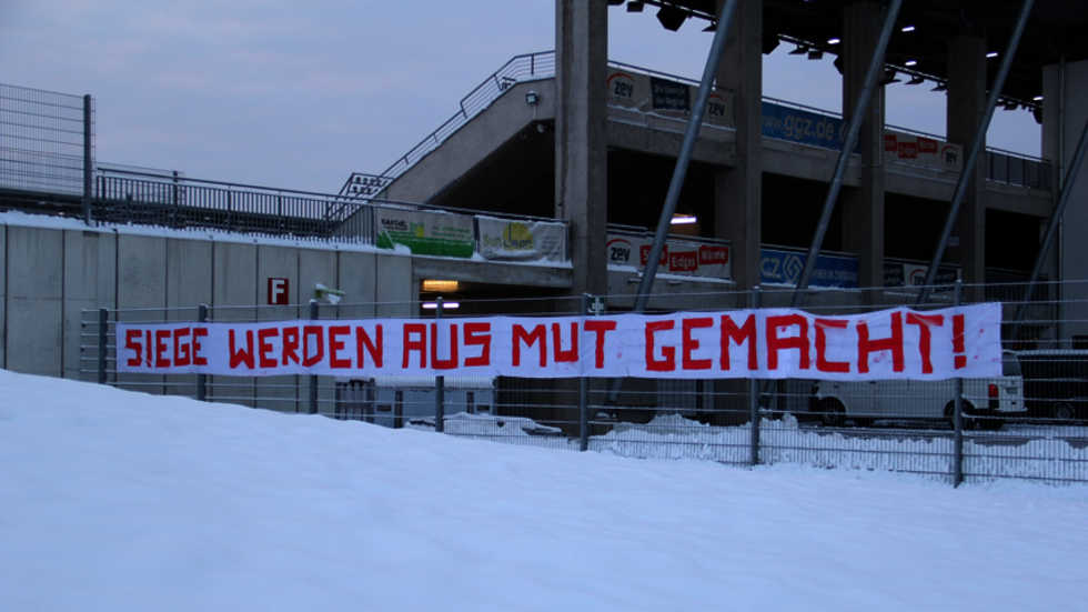 Der FSV hat die Reise nach Nordrhein-Westfalen ein paar Stunden vorgezogen. 