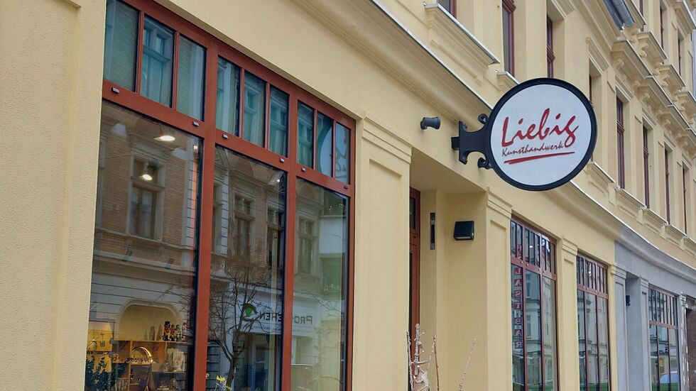 Der neue Standort des Kunsthandwerks Liebig befindet sich jetzt fast direkt am Hauptmarkt - in der Hauptstraße 3-5.