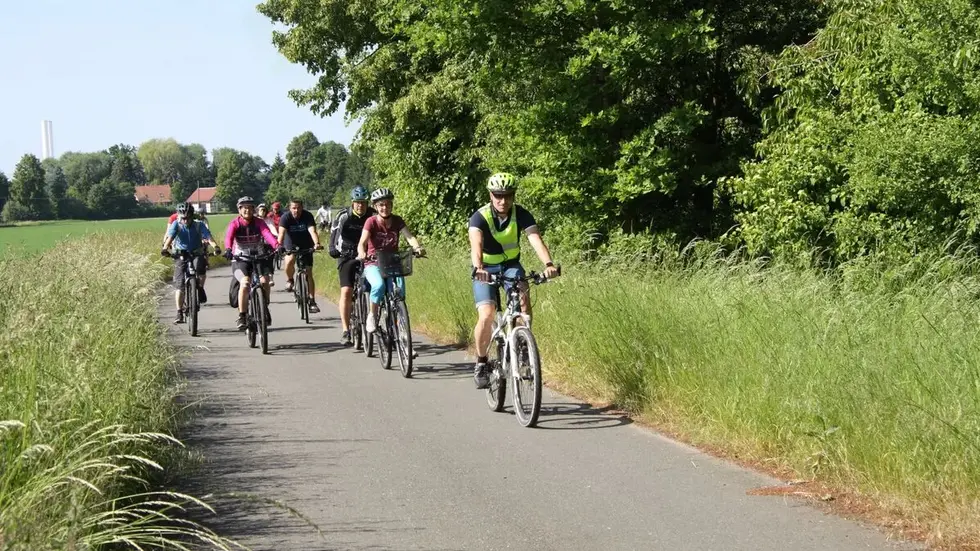 Radler in Zwickau Radler in Zwickau
