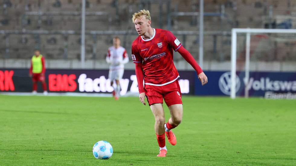 Josua von Baer sorgte für den FSV-Treffer des Abends