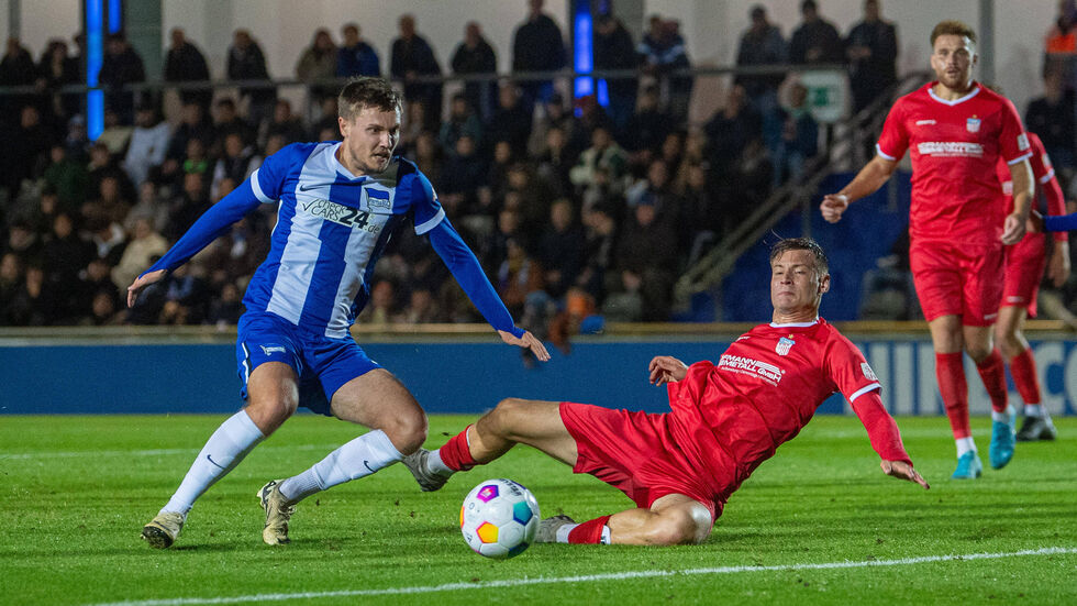 Der FSV konnte die zahlreichen Chancen gegen die Berliner nicht nutzen.