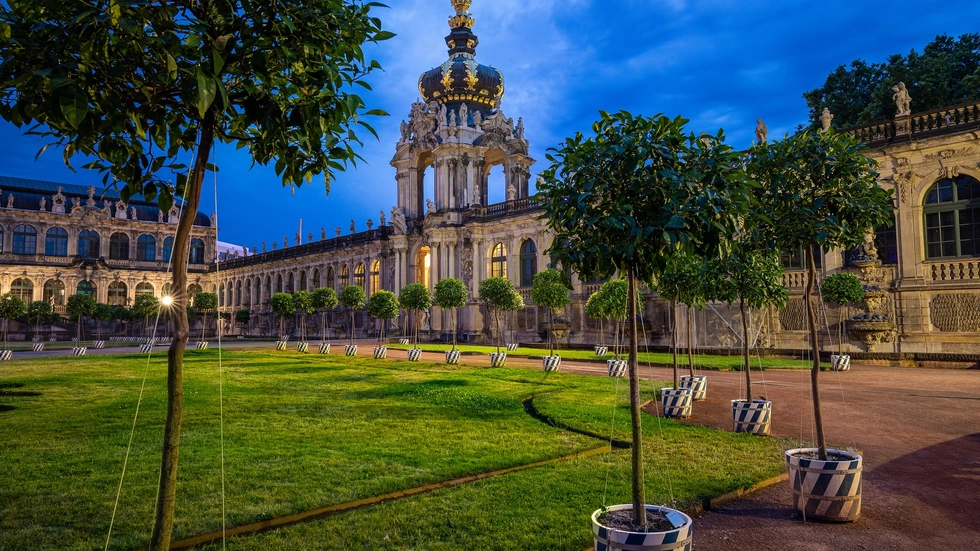 So toll erstrahlt der Zwinger nach vier Jahren diesen Juni wieder mit den Orangenbäumchen So toll erstrahlt der Zwinger nach vier Jahren diesen Juni wieder mit den Orangenbäumchen