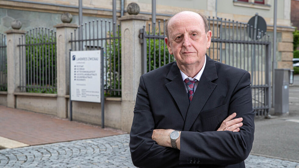 Christoph Scheurer, Landrat des Kreises Zwickau (CDU) Christoph Scheurer, Landrat des Kreises Zwickau (CDU)