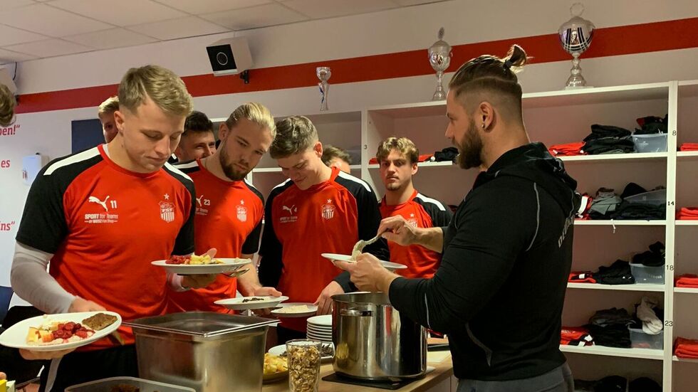 aber auch bei der Ernährung. aber auch bei der Ernährung.