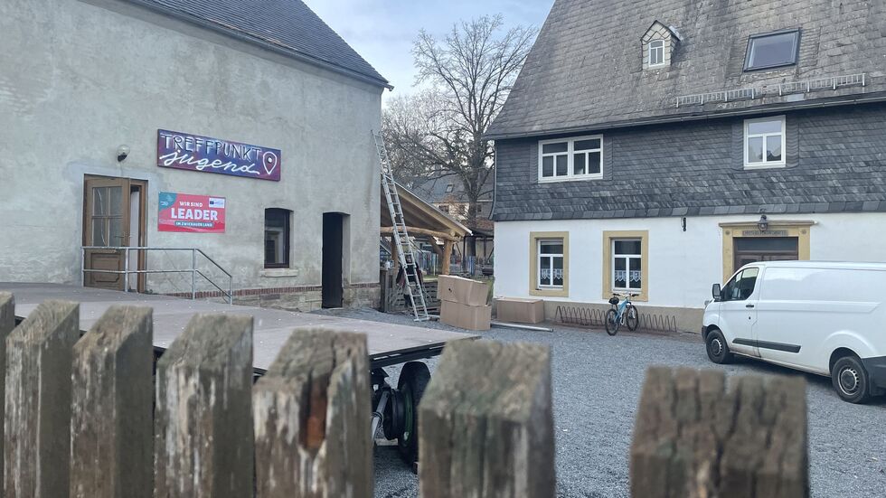 Das alte Pfarrgelände in Mülsen St. Micheln Das alte Pfarrgelände in Mülsen St. Micheln