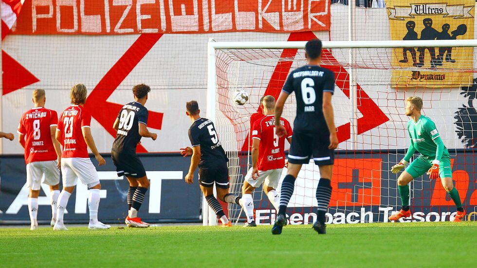 Beim FSV klingelt´s - 1:0 für Greifswald