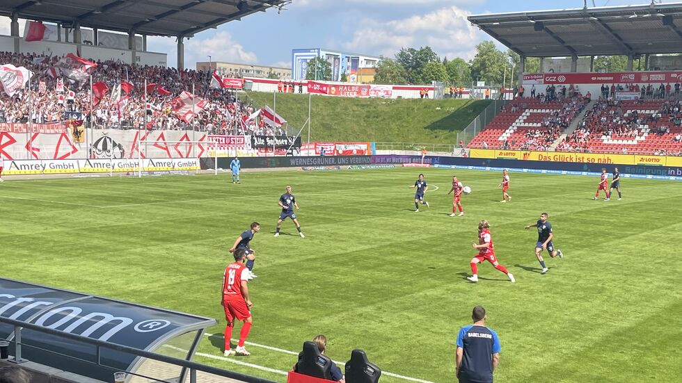 Angriff in der zweiten Halbzeit