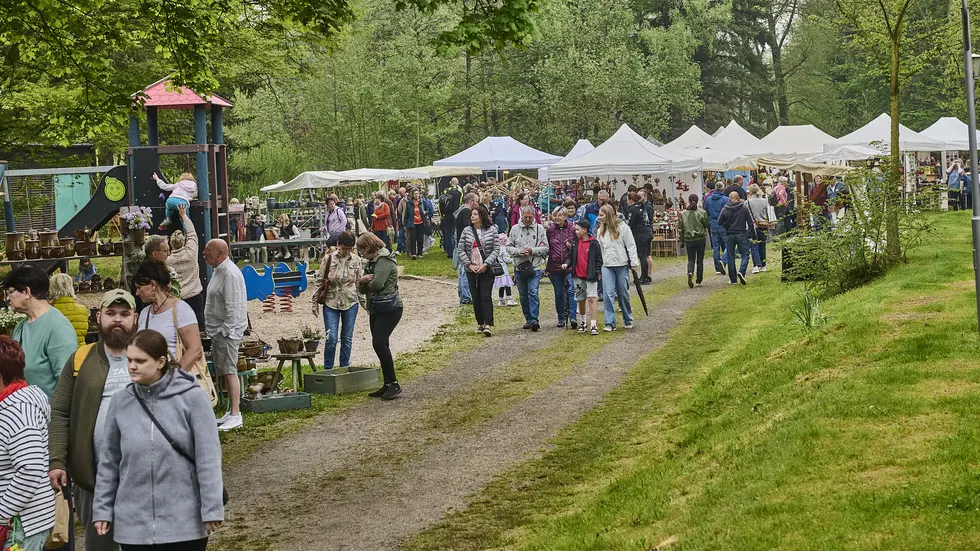 Der Markt ist jedes Jahr eine beliebte Adresse zu Beginn der Gartensaison. 