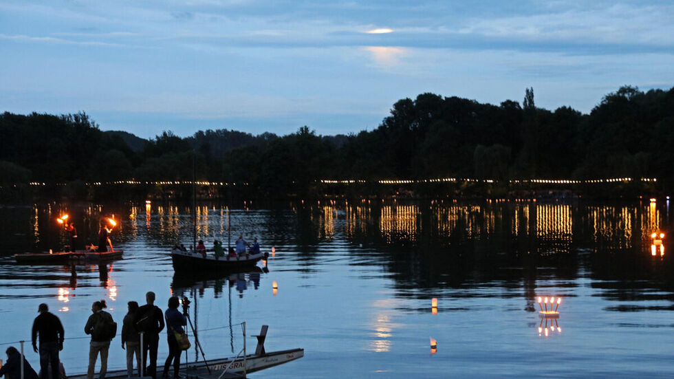 Das Lichterfest soll das Highlight im diesjährigen Schumannfest werden. © Ralph Köhler/Archiv