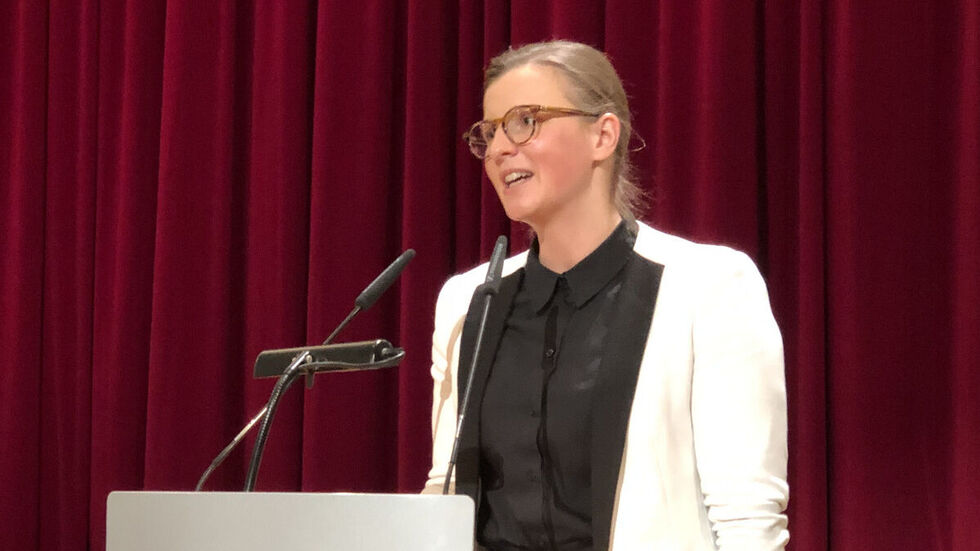 Silvia Queck-Hänel bei der Stadtratssitzung am Donnerstag in der Neuen Welt. Silvia Queck-Hänel bei der Stadtratssitzung am Donnerstag in der Neuen Welt.