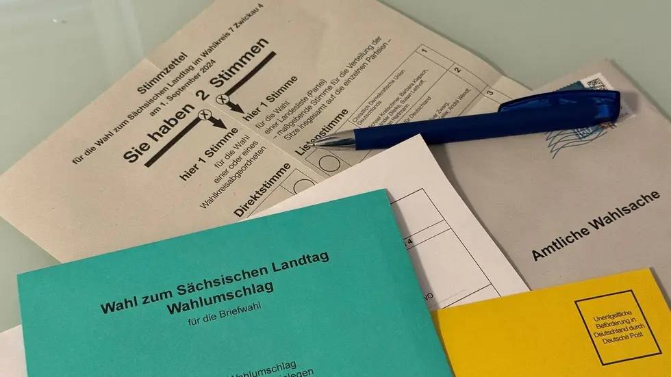 Stimmzettel zur Landtagswahl Stimmzettel zur Landtagswahl