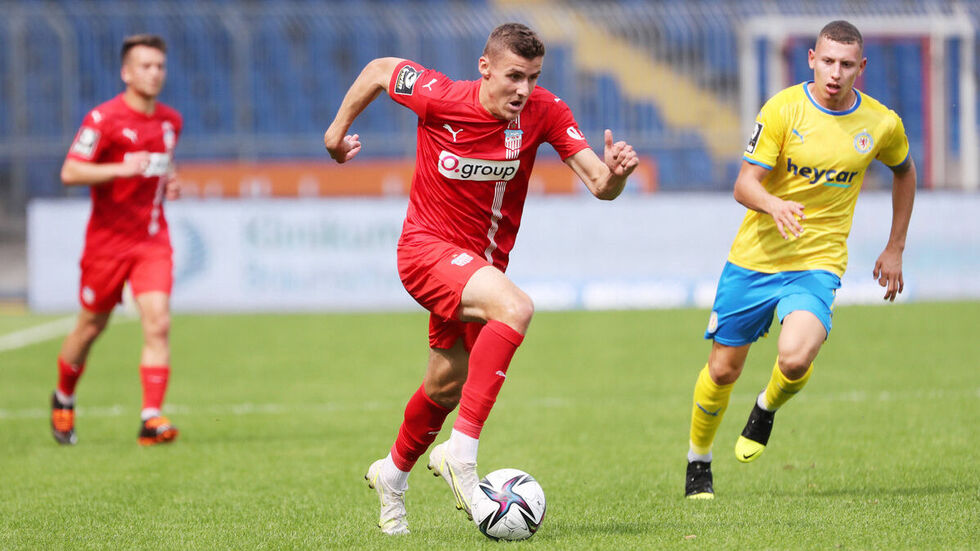 Wenn Marius Hauptmann antritt, haben seine Gegenspieler meist das Nachsehen. 