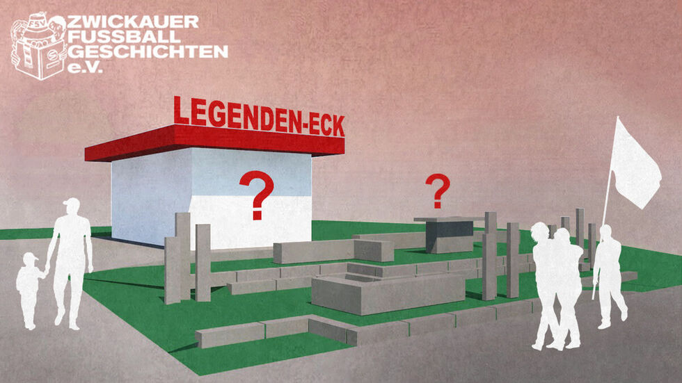 Skizze vom Legenden-Eck Skizze vom Legenden-Eck